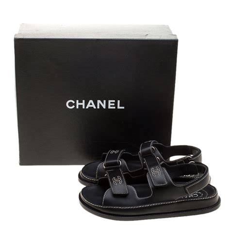 chanel sandalen 2020|chanel velcro sandals price.